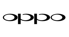 The image shows the logo of the company "Oppo" in black text on a white background. The font is modern and sleek, with the letters "O", "P", and "O" creating a symmetrical and balanced design.