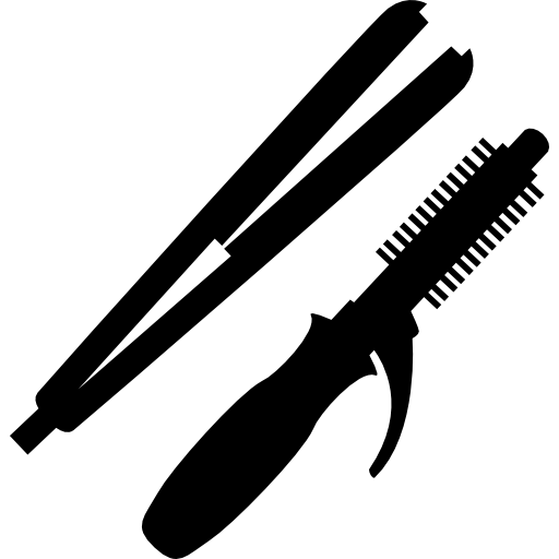 A simple black ghd is displayed